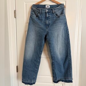 PAIGE Arellia Wide leg w/undone hem